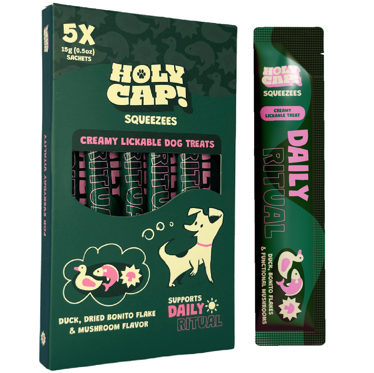 Daily Ritual Dog - Duck, Dried Bonito Flakes & Mushroom